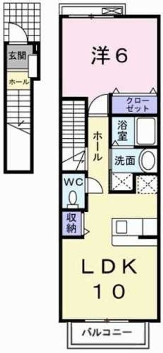 兵庫県姫路市北条梅原町 手柄駅 1LDK アパート 賃貸物件詳細