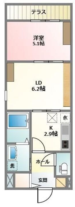 兵庫県明石市松の内１丁目 西明石駅 1LDK マンション 賃貸物件詳細