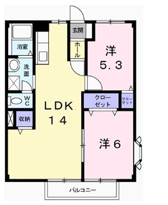 兵庫県姫路市広畑区蒲田１丁目 英賀保駅 2LDK マンション 賃貸物件詳細