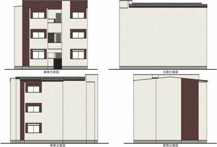 兵庫県尼崎市杭瀬北新町３丁目 3階建