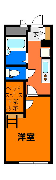 千葉県千葉市中央区祐光４丁目 東千葉駅 1K アパート 賃貸物件詳細