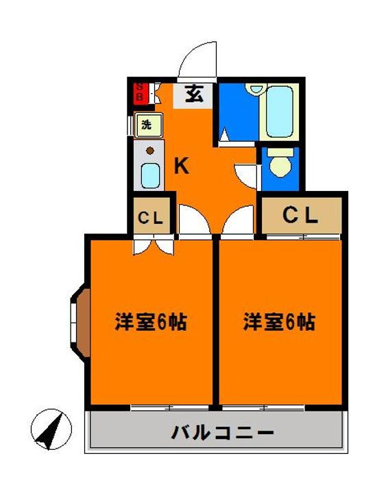 千葉県千葉市稲毛区天台３丁目 天台駅 2K アパート 賃貸物件詳細