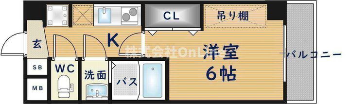 大阪府八尾市美園町１丁目 久宝寺口駅 1K マンション 賃貸物件詳細