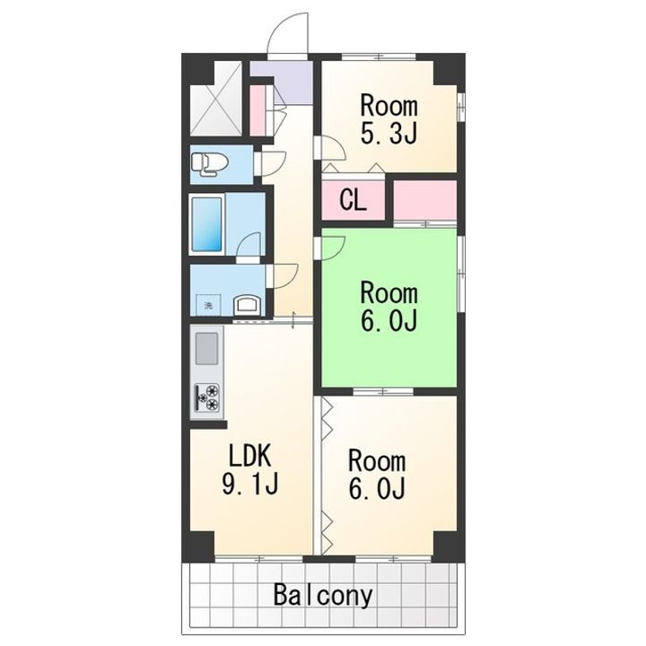 和歌山県和歌山市駿河町 賃貸マンション