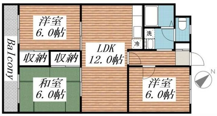 千葉県松戸市新松戸北１丁目 新松戸駅 3LDK マンション 賃貸物件詳細