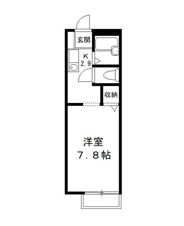 千葉県松戸市六実６丁目 六実駅 1K アパート 賃貸物件詳細