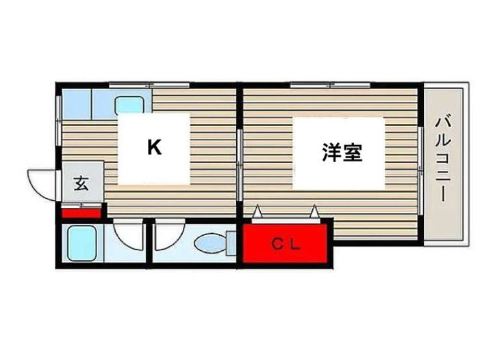 千葉県松戸市竹ケ花 上本郷駅 1K アパート 賃貸物件詳細