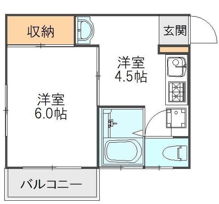 千葉県松戸市松戸新田 松戸新田駅 1DK アパート 賃貸物件詳細