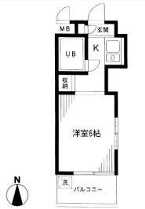 千葉県鎌ケ谷市丸山３丁目 鎌ケ谷駅 1K マンション 賃貸物件詳細