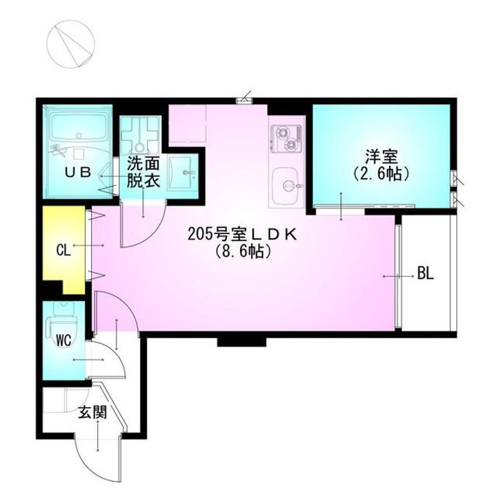 千葉県流山市流山５丁目 平和台駅 1LDK アパート 賃貸物件詳細