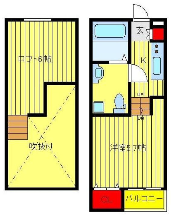 千葉県鎌ケ谷市初富本町２丁目 新鎌ヶ谷駅 1K アパート 賃貸物件詳細
