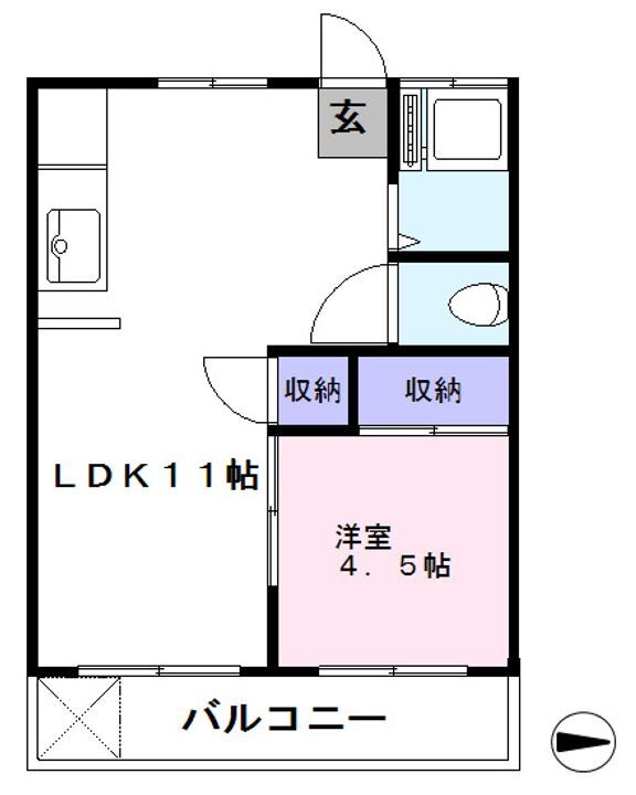 千葉県松戸市新松戸１丁目 新松戸駅 2DK アパート 賃貸物件詳細