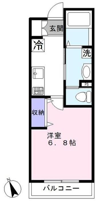 千葉県松戸市新松戸５丁目 新松戸駅 1K アパート 賃貸物件詳細