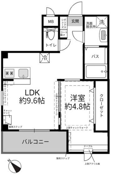 千葉県松戸市秋山１丁目 秋山駅 1LDK マンション 賃貸物件詳細