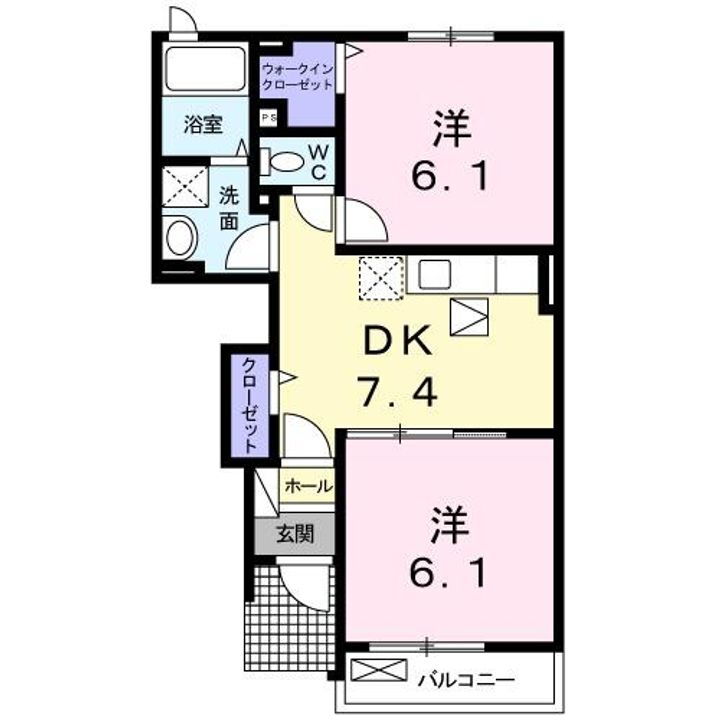 千葉県松戸市馬橋 馬橋駅 2DK アパート 賃貸物件詳細