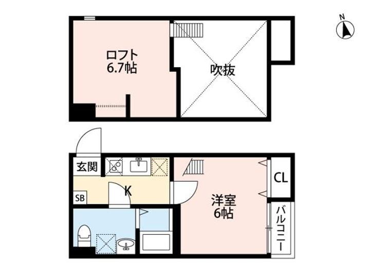 千葉県松戸市幸谷 新松戸駅 1K アパート 賃貸物件詳細
