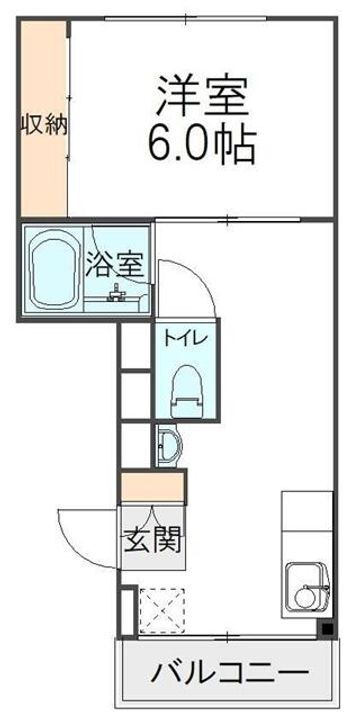 千葉県松戸市上本郷 北松戸駅 1DK マンション 賃貸物件詳細