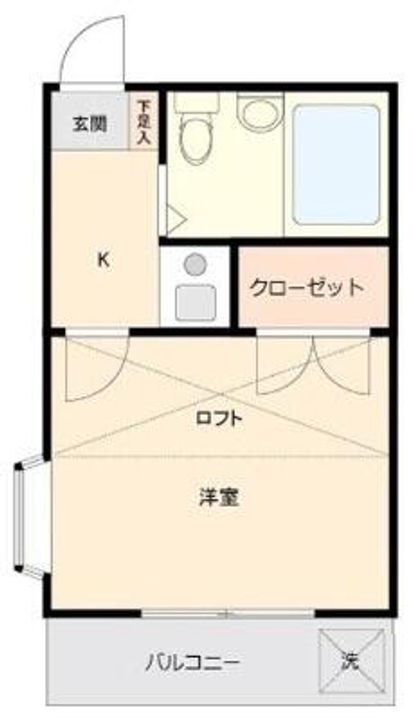 千葉県松戸市下矢切 矢切駅 1K アパート 賃貸物件詳細