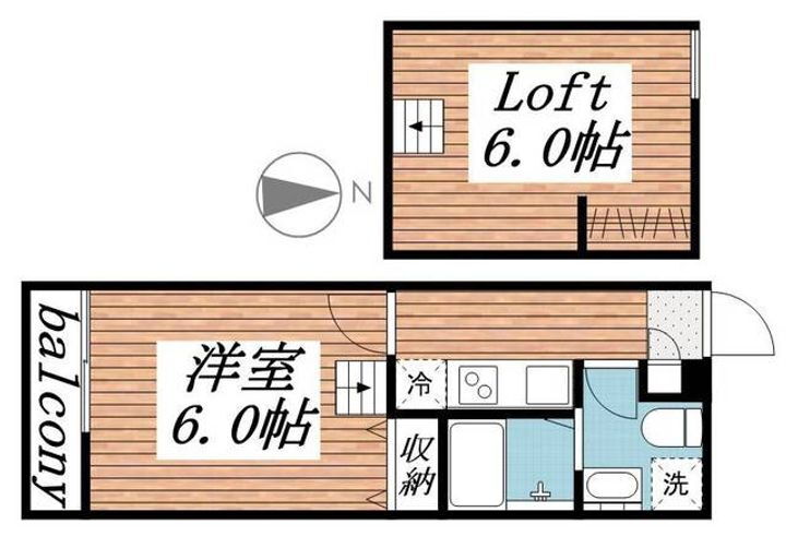 千葉県松戸市六実４丁目 六実駅 1K アパート 賃貸物件詳細