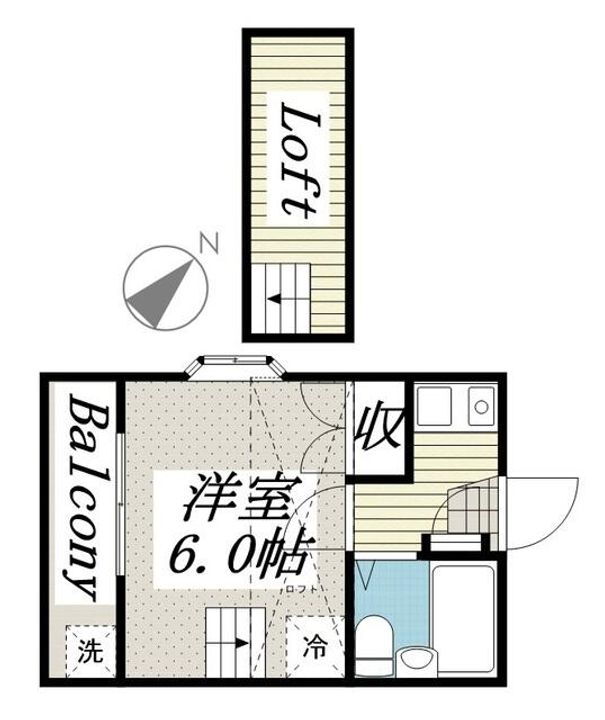 千葉県松戸市小金きよしケ丘４丁目 北小金駅 1K アパート 賃貸物件詳細