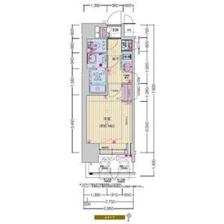愛知県名古屋市中村区名駅南２丁目 国際センター駅 1K マンション 賃貸物件詳細