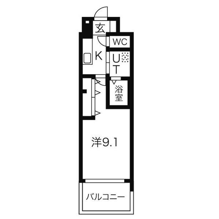 愛知県名古屋市中区新栄３丁目 千種駅 1K マンション 賃貸物件詳細