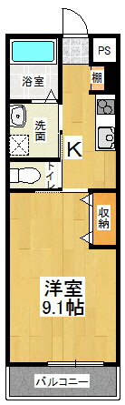 徳島県板野郡松茂町満穂字満穂開拓 鳴門駅 1K アパート 賃貸物件詳細