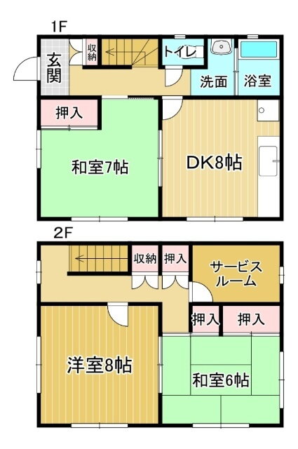 黒崎一戸建て 3SDK 賃貸物件詳細