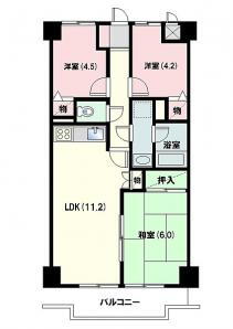 ライオンズマンション北久里浜第２ 5階建