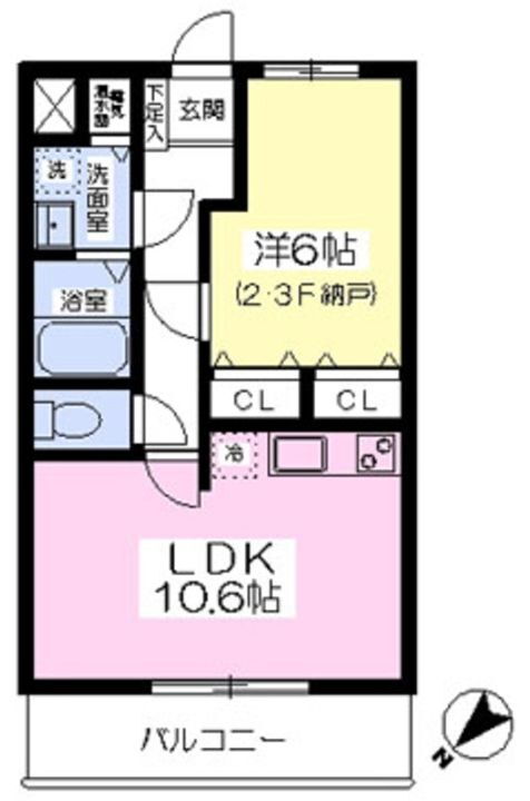 静岡県御殿場市新橋 御殿場駅 1LDK マンション 賃貸物件詳細