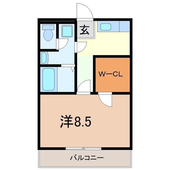 静岡県富士市中之郷 富士川駅 1K アパート 賃貸物件詳細