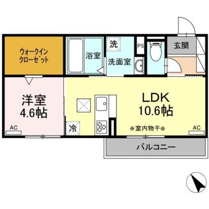 静岡県富士市上横割 富士駅 1LDK アパート 賃貸物件詳細