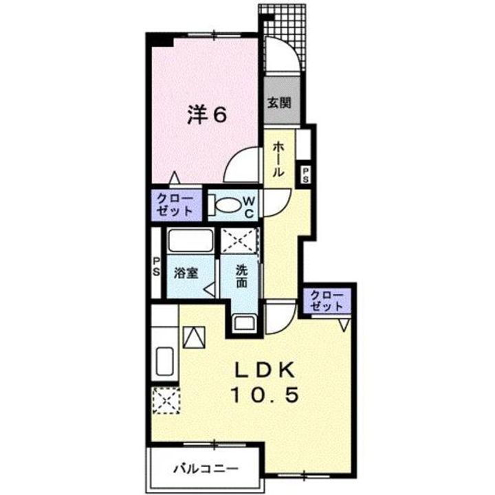 静岡県富士宮市富士見ケ丘 富士宮駅 1LDK アパート 賃貸物件詳細