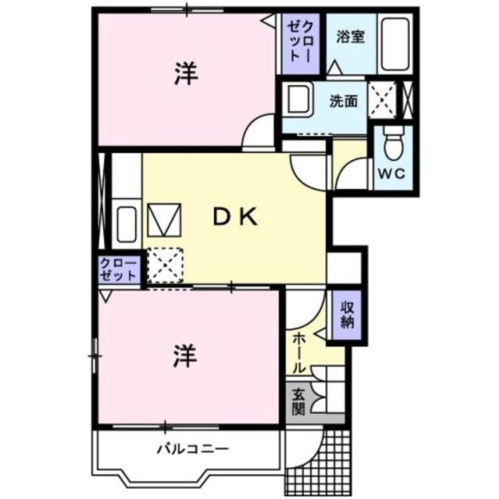 静岡県富士市中丸 富士駅 2DK アパート 賃貸物件詳細