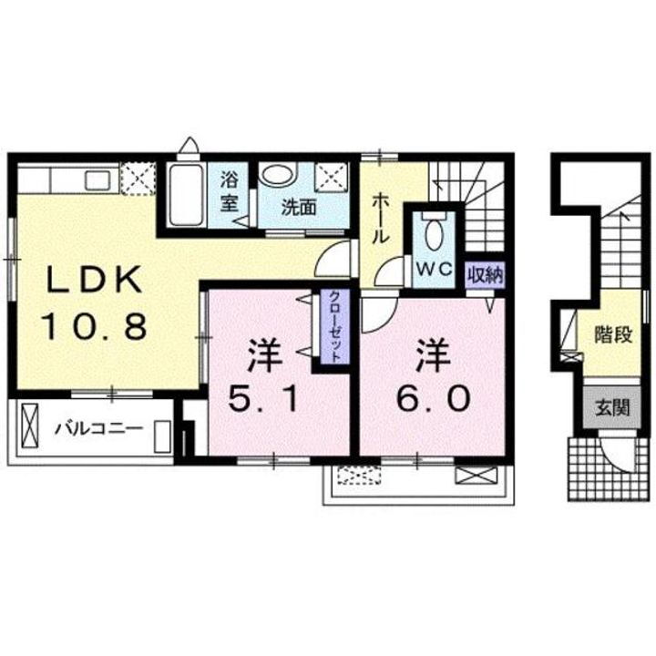 静岡県富士市岩本 竪堀駅 2LDK アパート 賃貸物件詳細