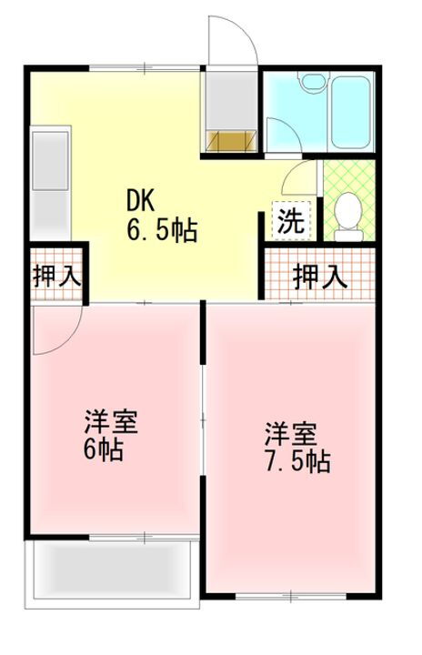 静岡県駿東郡清水町伏見 三島広小路駅 2DK アパート 賃貸物件詳細