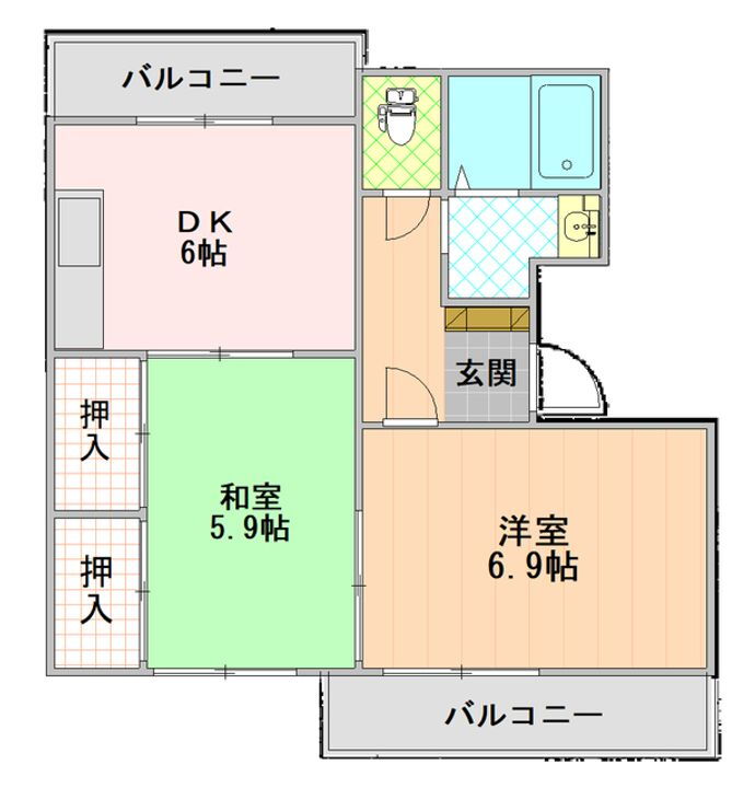 静岡県沼津市大塚 原駅 2DK マンション 賃貸物件詳細
