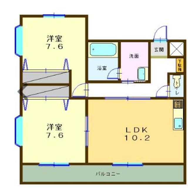 静岡県沼津市西熊堂 沼津駅 2LDK マンション 賃貸物件詳細