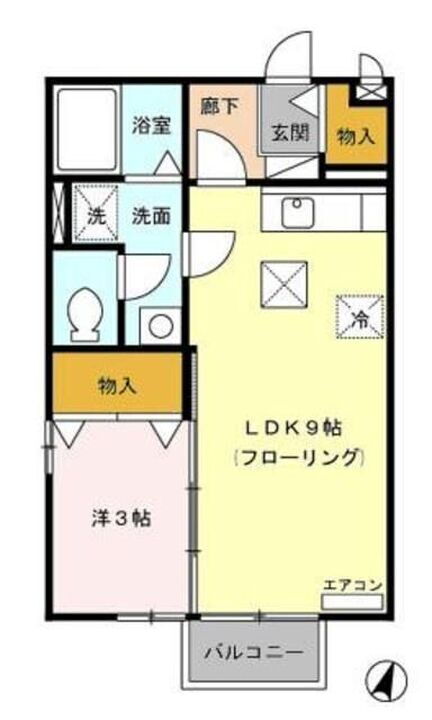 静岡県沼津市下香貫下障子 沼津駅 1LDK アパート 賃貸物件詳細