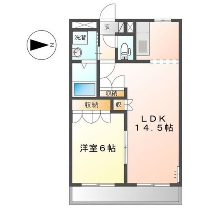 エーデルワイスＯｈｂａ 1階 1LDK 賃貸物件詳細