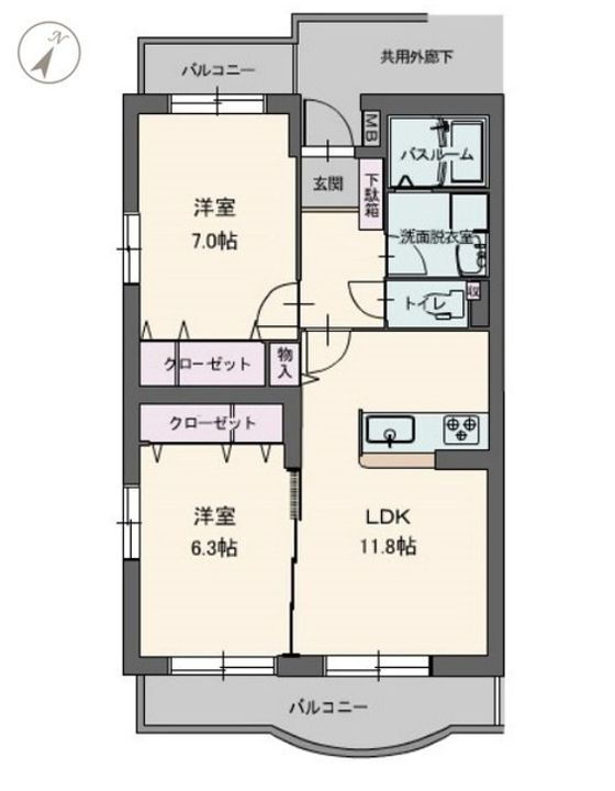 静岡県駿東郡長泉町納米里 長泉なめり駅 2LDK マンション 賃貸物件詳細