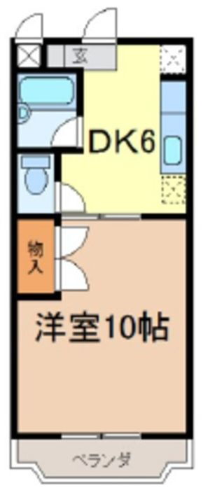 静岡県富士市宮下 富士駅 1DK マンション 賃貸物件詳細