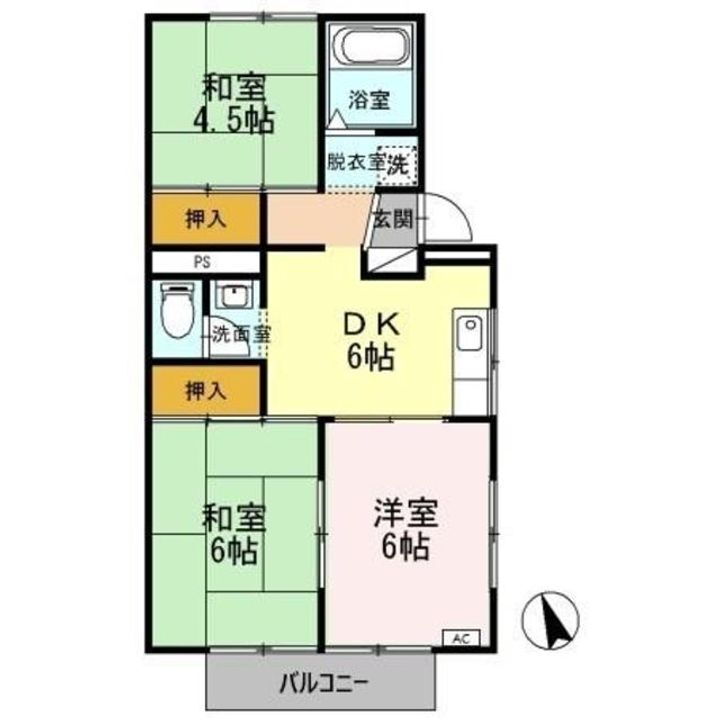 静岡県駿東郡清水町湯川 三島駅 3DK アパート 賃貸物件詳細