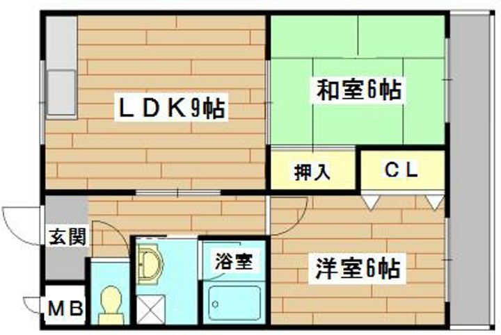 大阪府高槻市西真上１丁目 高槻駅 2LDK マンション 賃貸物件詳細