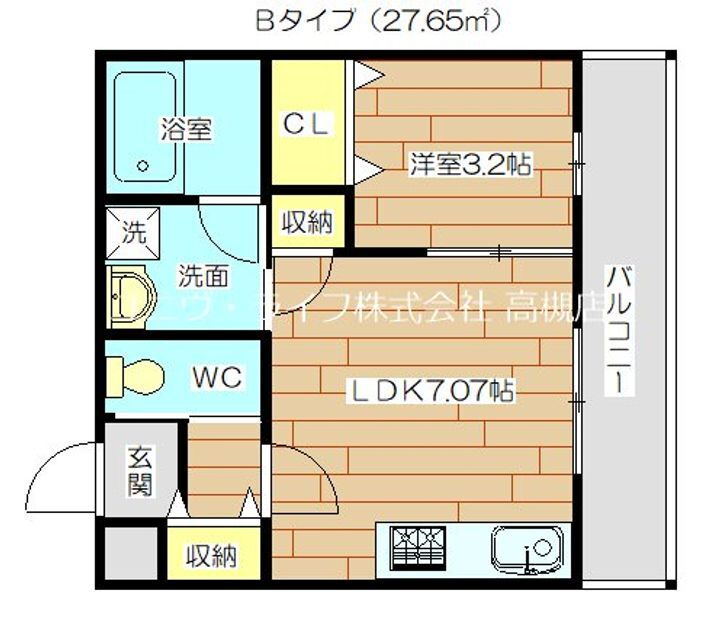 大阪府高槻市京口町 高槻市駅 1DK アパート 賃貸物件詳細