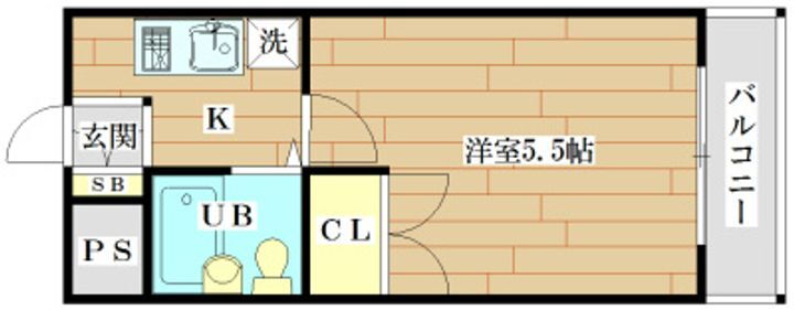 大阪府高槻市真上町１丁目 高槻駅 1K マンション 賃貸物件詳細