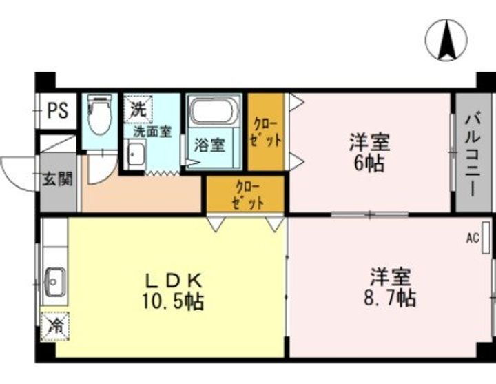 大阪府高槻市真上町２丁目 高槻駅 2LDK マンション 賃貸物件詳細