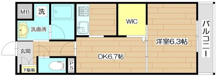 大阪府高槻市古曽部町２丁目 高槻駅 1DK マンション 賃貸物件詳細