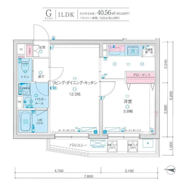 東京都中野区大和町１丁目 高円寺駅 1LDK マンション 賃貸物件詳細