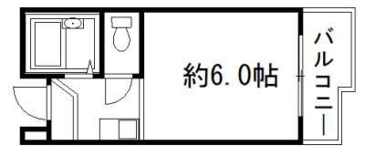 ローズピア 2階 1K 賃貸物件詳細